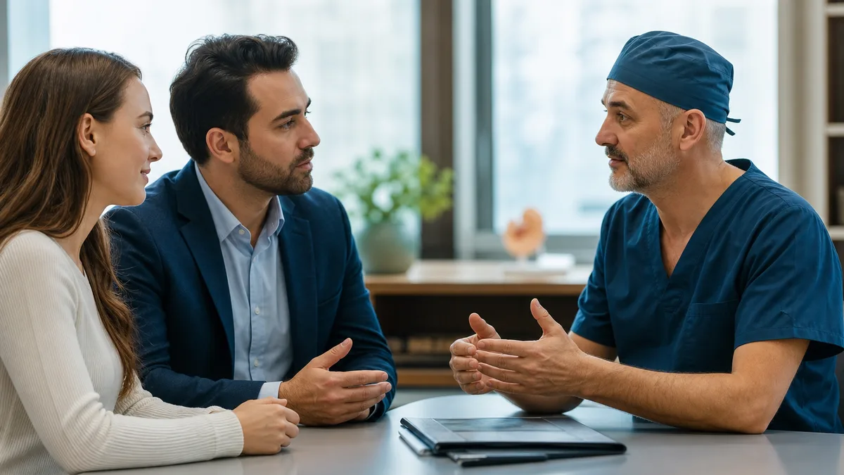 Professional case review illustrating cosmetic surgery regulation in Turkish medical law