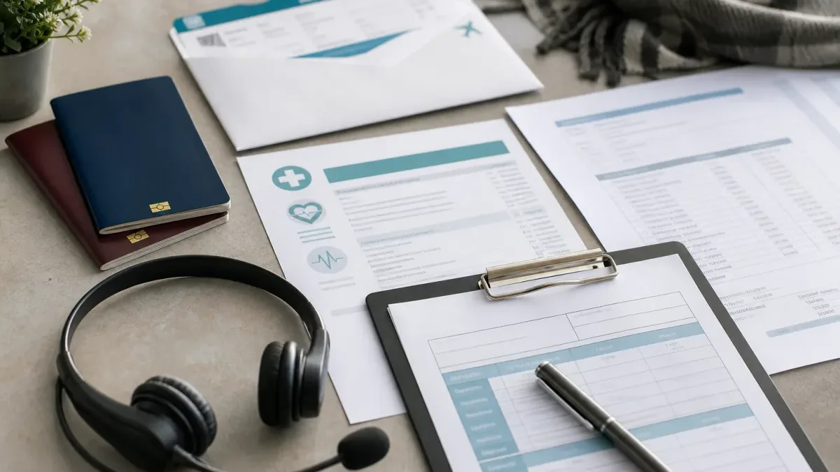Records and evidence relevant to health tourism