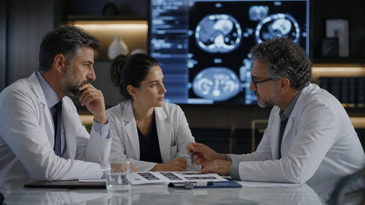 Professional case review illustrating medical board report in Turkish medical law