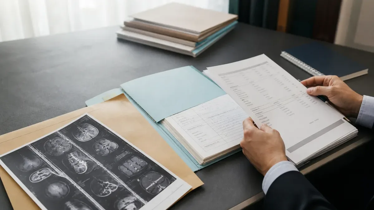Records and evidence relevant to medical malpractice