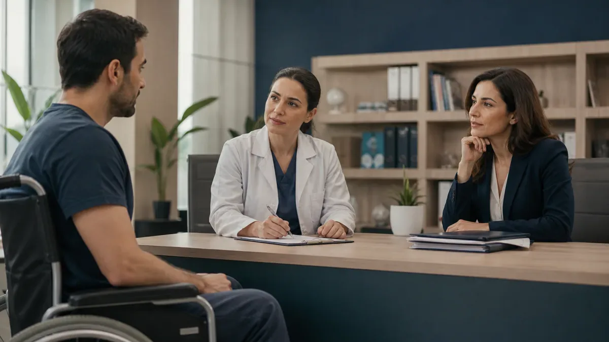 Professional case review illustrating permanent disability rate in Turkish medical law