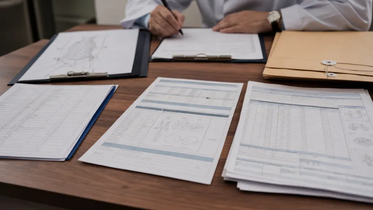 Records and evidence relevant to surgical negligence