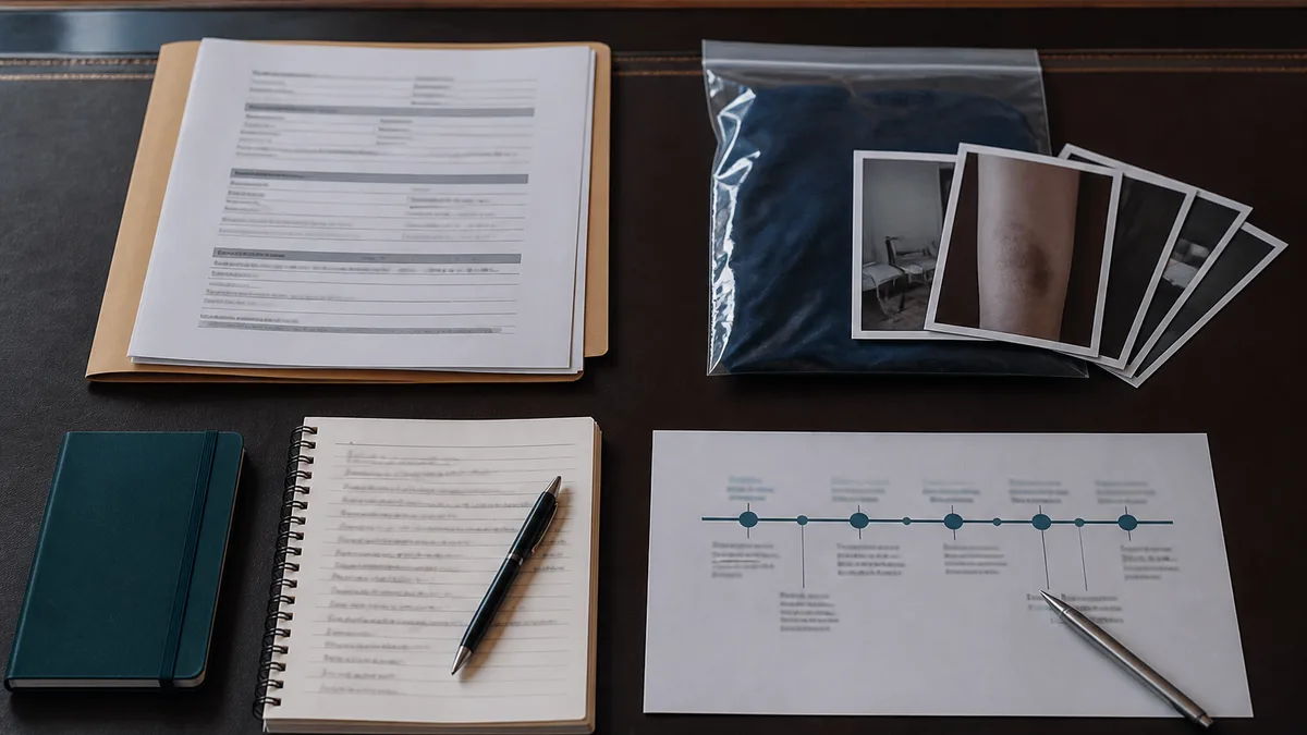 Records and evidence relevant to tortious liability