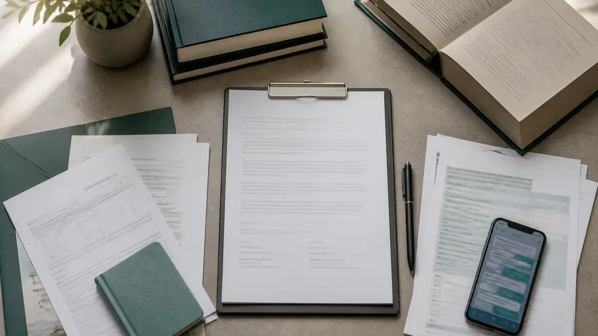 Records and evidence relevant to turkish code of obligations